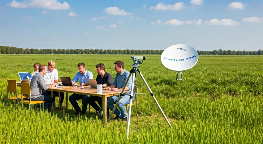 Starlink Mini op je Bedrijfsuitje: Betrouwbaar Internet in de Natuur