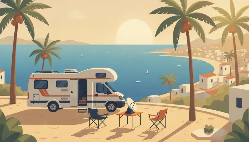 Overwinteren in Zuid-Europa met Starlink Mini: Zo Blijf je Online